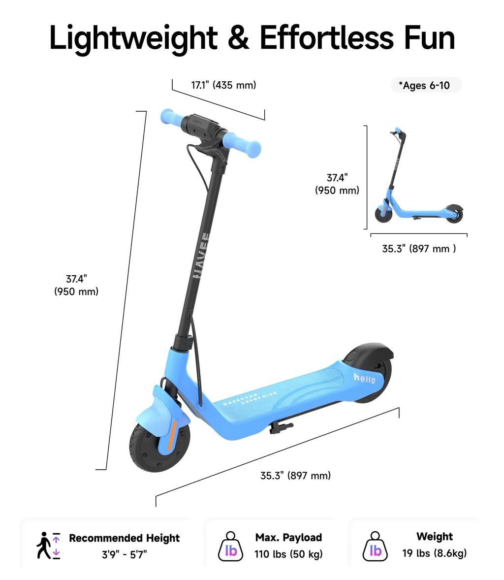 Smart kids E-scooter NAVEE K100